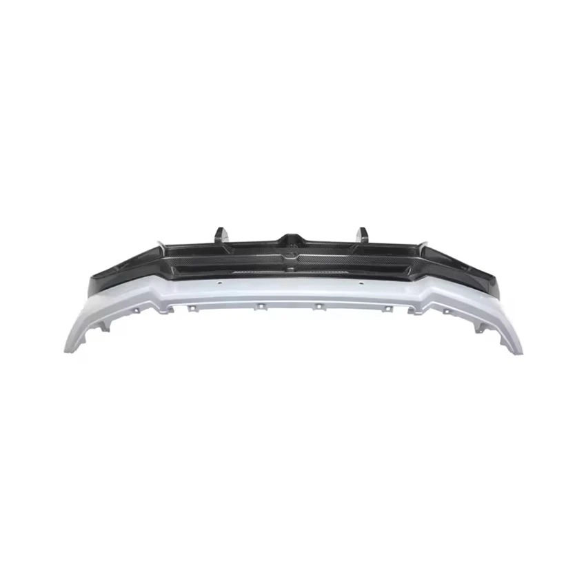 Facelift Car Parts Dry Half Carbon Fiber Rear Bumper For Lambo Huracan Lp580 Lp610 Car Body Kit
